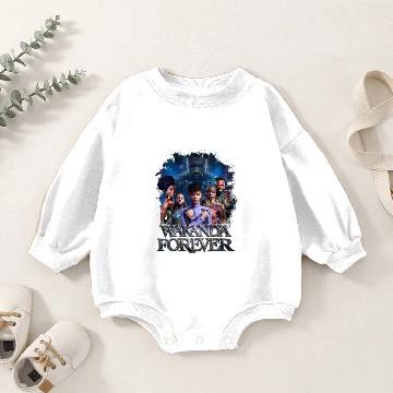 Discover Wakanda Forever Baby Romper Sweatshirts Baby Romper Sweatshirts