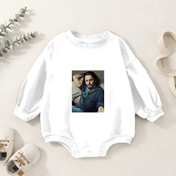 Discover Johnny Depp Classic Baby Romper Sweatshirts