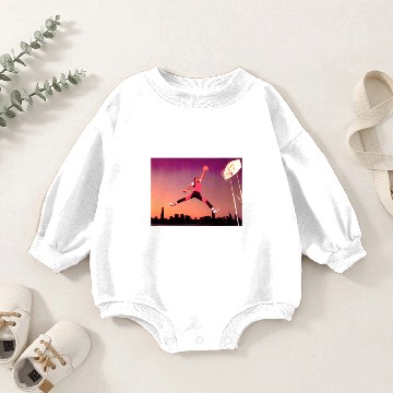 Discover Jordan Skyline - Michael Jordan - Baby Romper Sweatshirts