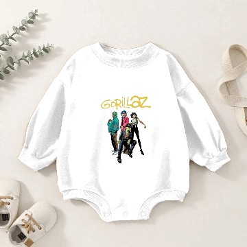 Discover Gorillaz Baby Romper Sweatshirts