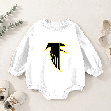 Discover Atlanta Falcons Throwback Baby Romper Sweatshirts