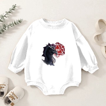 Discover Silver Dragon - Dungeons And Dragons - Baby Romper Sweatshirts