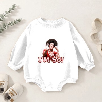 Discover Sally O'malley Retro - Im 50 - Baby Romper Sweatshirts