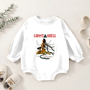 Discover Ghost In The Shell Baby Romper Sweatshirts