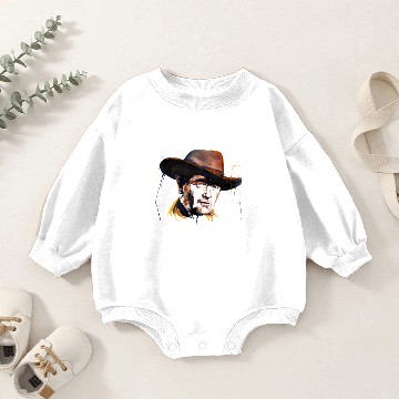 Discover John Wayne-The Man - John Wayne - Baby Romper Sweatshirts