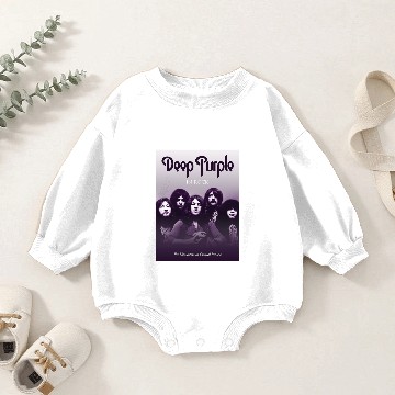 Discover Deep Purple In Rock Baby Romper Sweatshirts