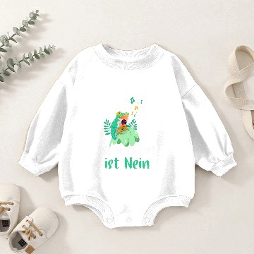 Discover Frog Gift Fairy Tale Amphibian Toad 3 Baby Romper Sweatshirts