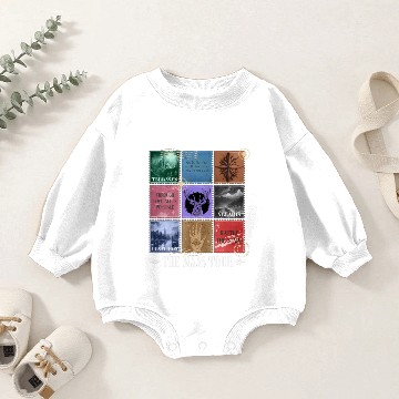 Discover Sarah J. Maas Eras Tour ShirtThe Maas Tour Baby Romper Sweatshirts ACOTAR Baby Romper Sweatshirts