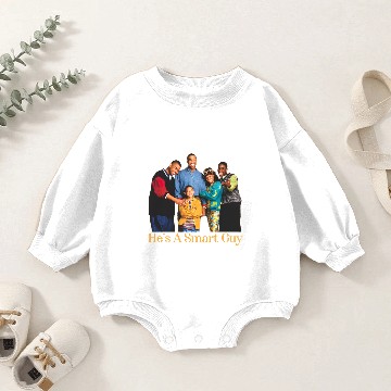 Discover He’s A Smart Guy - Smart Guy Lyrics Baby Romper Sweatshirts