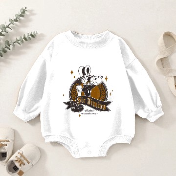 Discover Disneyss Pinocchio Jiminy Cricket  Pose Baby Romper Sweatshirts