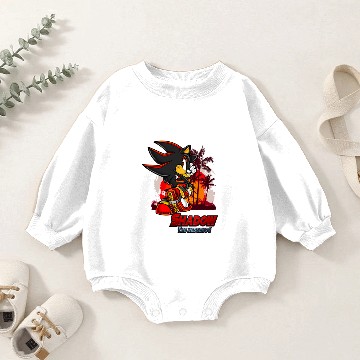 Discover Shadow the hedgehog Active Baby Romper Sweatshirts