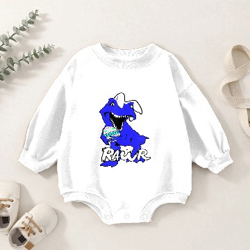 Discover Dinosaur Dino Funny Easter s for Men Bad Ugly Dino on Egg Hunt Baby Romper Sweatshirts
