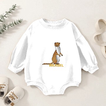 Discover weasel - Weasel - Baby Romper Sweatshirts