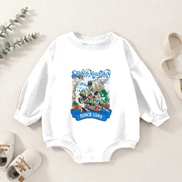 Discover Disney Splash Mountain Vintage Baseball Jerseys, Splash Mountain, Baby Romper Sweatshirts