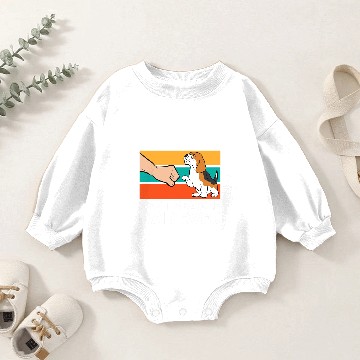 Discover Best Beagle Dad Ever Funny Beagle Dog Dad Baby Romper Sweatshirts