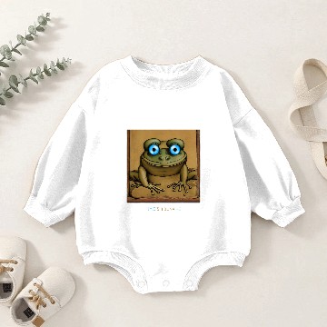 Discover Frog Gift amusing Frog Amphibia Baby Romper Sweatshirts