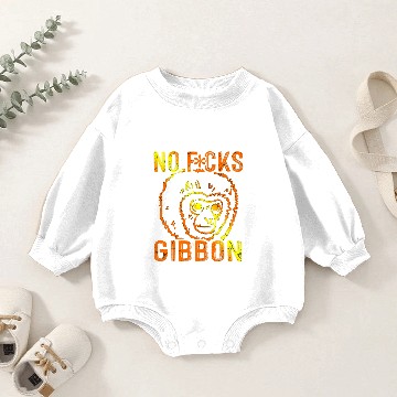 Discover Monkey Lover Gibbon Ape Monkey Funny 1 Baby Romper Sweatshirts