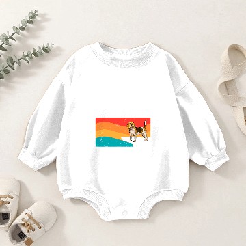 Discover Funny Take A Hike Beagle Graphic Hiking 284 Baby Romper Sweatshirts