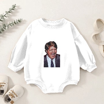 Discover Funny Tucker Carlson Baby Romper Sweatshirts