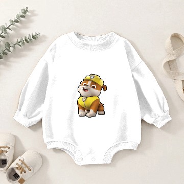Discover PAW Patrol Rubble Classic Baby Romper Sweatshirts