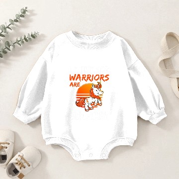 Discover Unicorns Leukemia Warriors Are Magical Cancer Baby Romper Sweatshirts