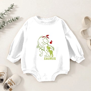 Discover Dinosaur Dino Mamasaurus T Rex Dinosaur Mama Saurus Family Matching Women 2 8 Baby Romper Sweatshirts