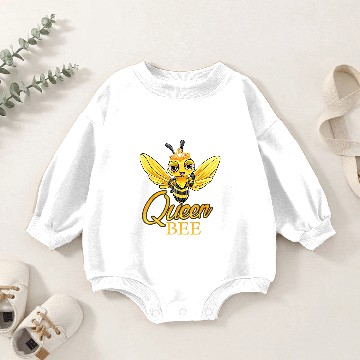 Discover Bee Beekeeping Queen Bee Crown Cute Honey Bee Hive Gift Beekeeper Baby Romper Sweatshirts