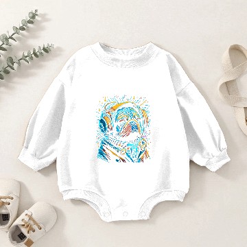 Discover Astronauts Galactic Pugstronaut Adorable Space Pug Adventure Graphic Baby Romper Sweatshirts