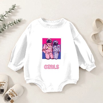 Discover Astronauts Astronomy Solar System Outer Space Kids 5 Baby Romper Sweatshirts