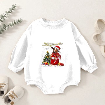 Discover Cattle Cow Christmas Tree Light Decoration Candy Cane xmass Santa 463 Baby Romper Sweatshirts
