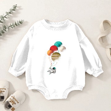 Discover Astronauts Astronomy Space Cute Planets Galaxy Universe Kids Science Baby Romper Sweatshirts