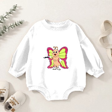 Discover Butterfly Wizard Magic wand Baby Romper Sweatshirts