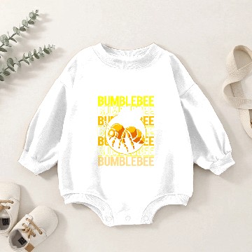 Discover Bee Beekeeping Bumblebee BumbleBee 434 Beekeeper Baby Romper Sweatshirts
