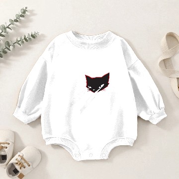 Discover Emily the Strange Nee Chee White Lighting Lasers Baby Romper Sweatshirts