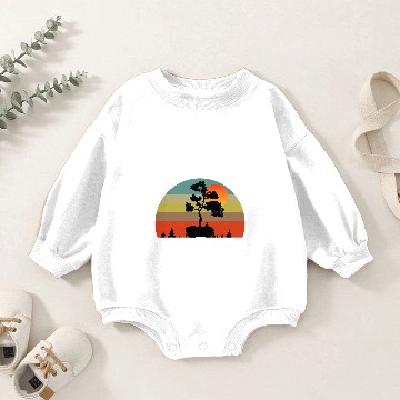 Discover Bonsai mini tree 3 Baby Romper Sweatshirts