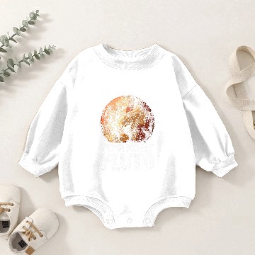 Discover Astronomy Lover Never Forget Pluto Planet Space Solar System Astronomy Baby Romper Sweatshirts