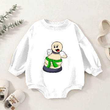 Discover Chess piece Pawn Chess Board game Baby Romper Sweatshirts