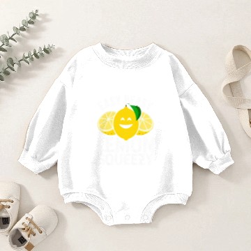 Discover Easy Peasy Lemon Squeezy Lemonade Gift Baby Romper Sweatshirts