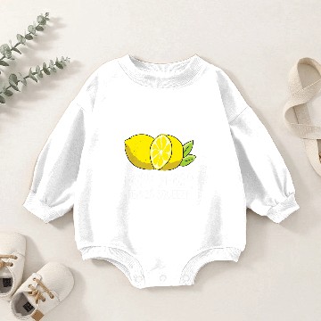 Discover Easy Peasy Lemon Squeezy Lemonade Lemons Baby Romper Sweatshirts