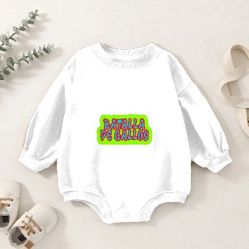 Discover Chicken Poultry Battle of Roosters Graphite Design Baby Romper Sweatshirts