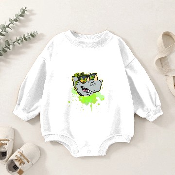 Discover KV9 Turtle Mademark x Teenage Mutant Ninja Turtles Bebop TMNT Baby Romper Sweatshirts