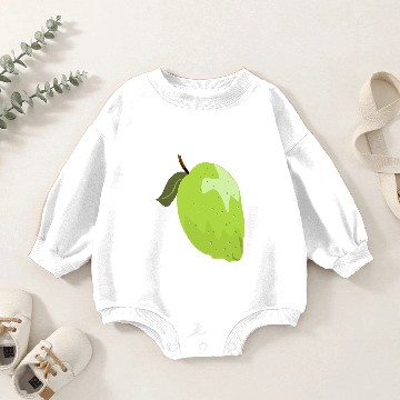 Discover Lime Funny Citrus Summer Fruit Citrus Lime Baby Romper Sweatshirts