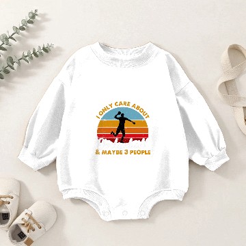 Discover Retro Style Sunset Dodgeball Baby Romper Sweatshirts