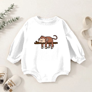 Discover Official Sleep Pyjamas Monkey Chimpanzee Gorilla Fun 40 Baby Romper Sweatshirts