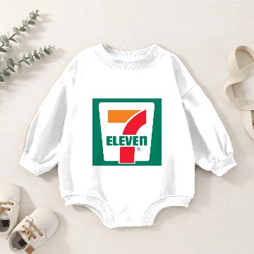 Discover 7 Eleven Baby Romper Sweatshirts