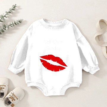 Discover Self Care Sunday Baby Romper Sweatshirts