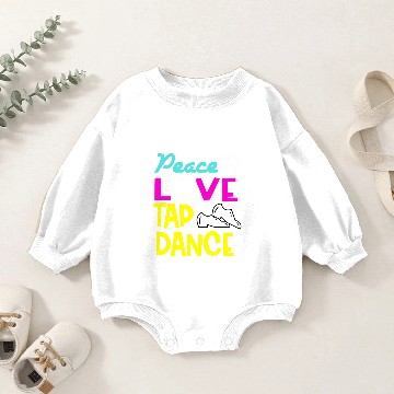 Discover Teacher Job Tap Dancer Dancing Funny Dance Teacher Instructor Baby Romper Sweatshirts