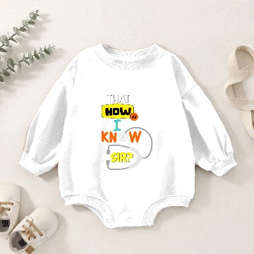 Discover That How Do I Know Sir Kollywood Tamil Cinema Comedy Design Baby Romper Sweatshirts