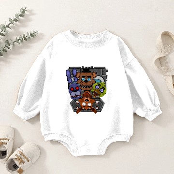 Discover Five Nights at Freddys Baby Romper Sweatshirts