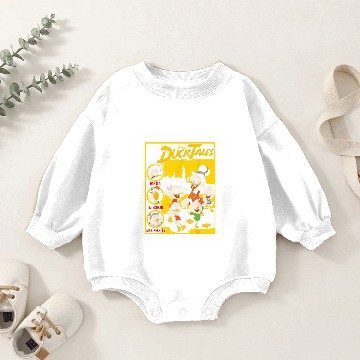 Discover Disney DuckTales Comic Book Cover Baby Romper Sweatshirts